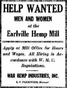 Hemp Mill ad