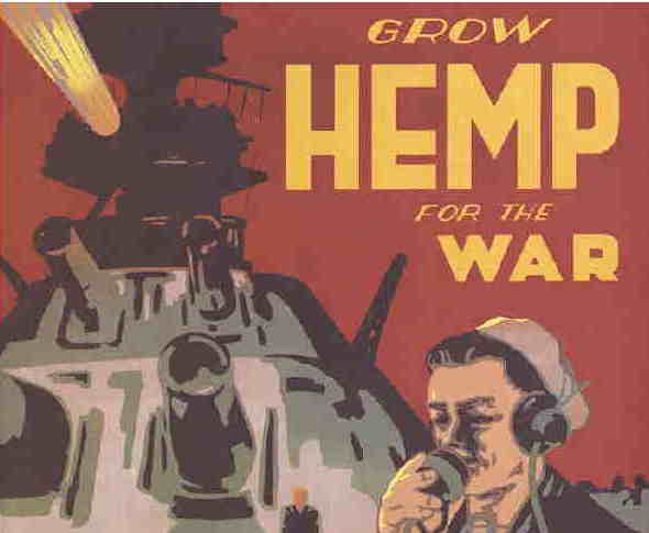 WWII Hemp Poster
