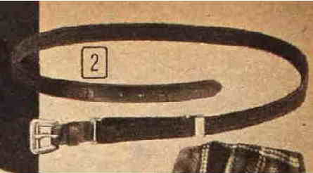 Sears 1962 catalog Belt