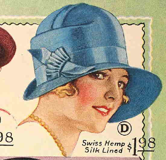 Sears Catalog 1927 Spring Hat