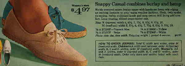 Sears catalog 1969 Shoes