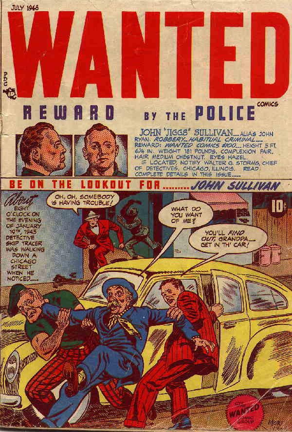 Wanted Comics 