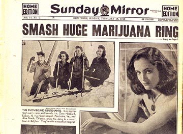 Newspaper article on marijuana