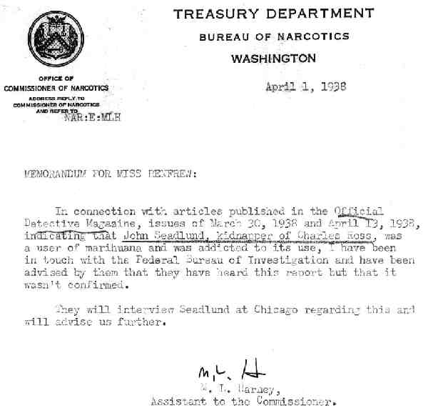 DEA Letter 1938-04-01