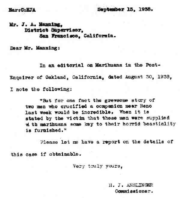DEA Letter 1938-09-13