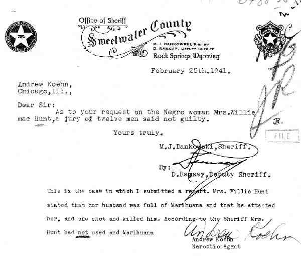 DEA Letter Letter1941-02-25