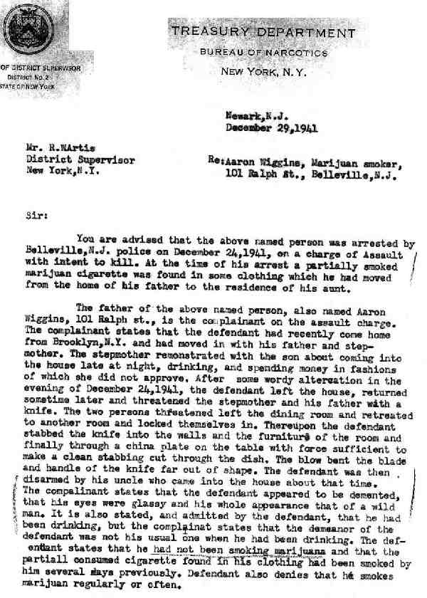 DEA Letter 1941-12-29p1
