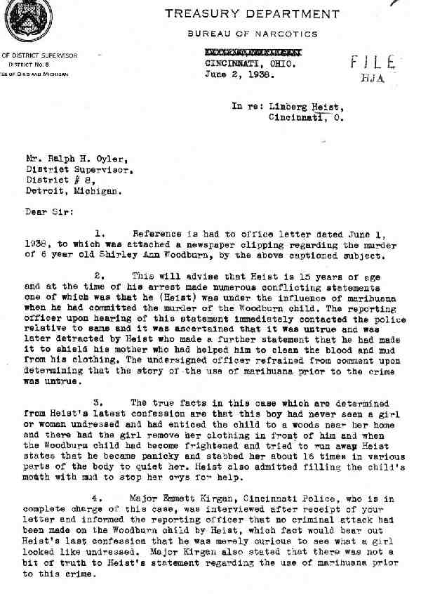 DEA Letter 1938-06-02